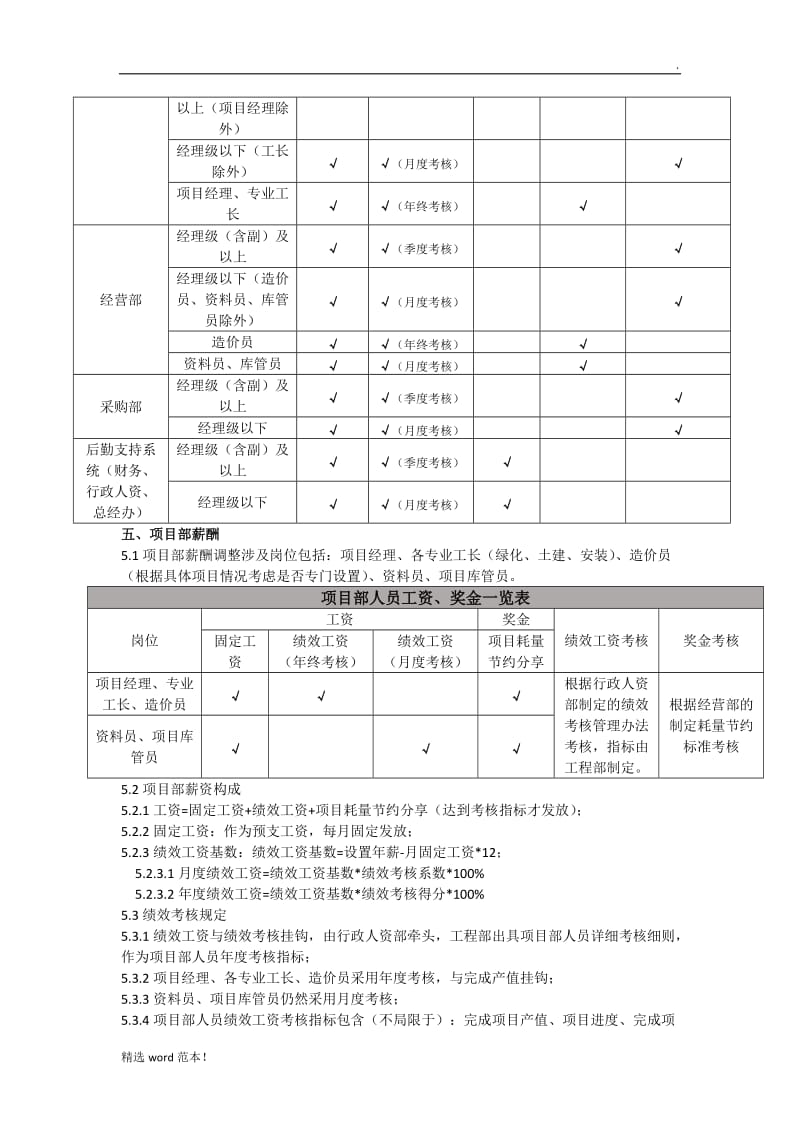 201X年薪酬调整方案(报批版).doc_第2页