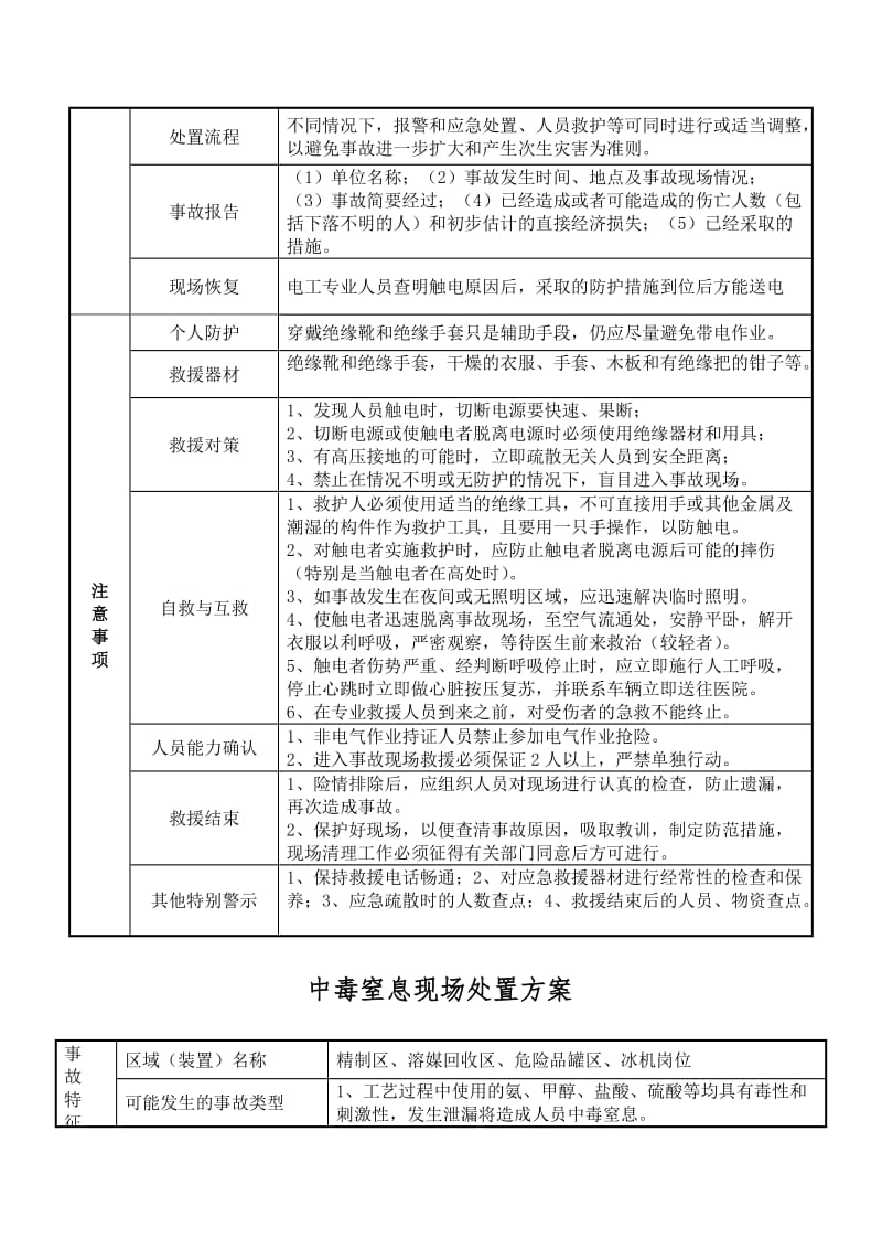 现场处置方案.样本.doc_第2页