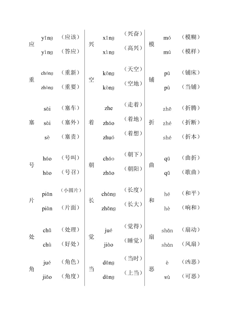 四年级全部多音字.doc_第3页