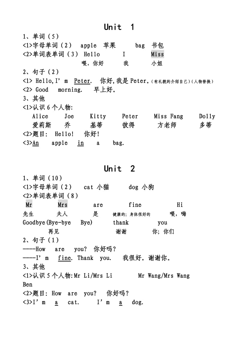 牛津英语三年级上册全册重点归纳.doc_第1页