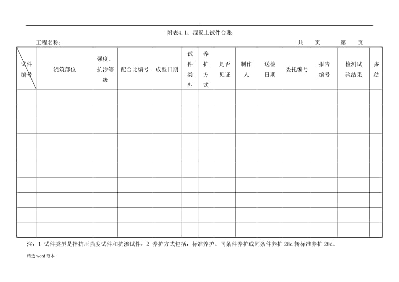 试验台账模板.doc_第1页