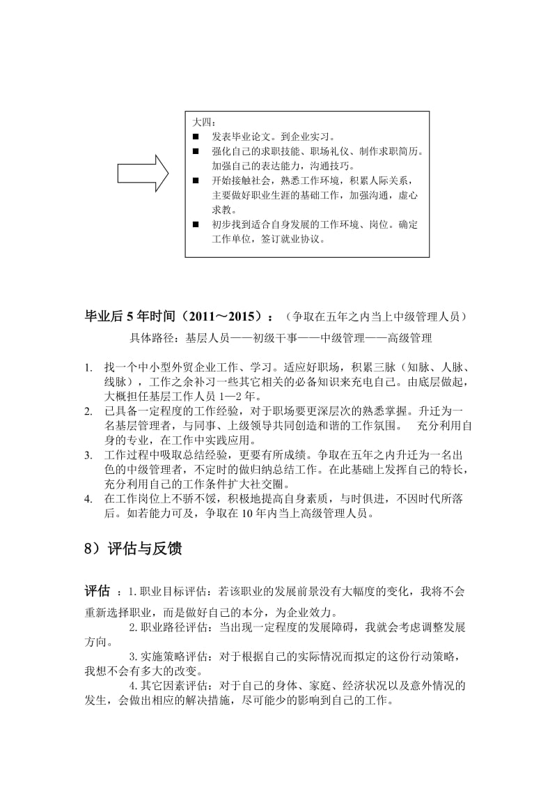 工商管理专业大学生涯职业规划书.doc_第3页