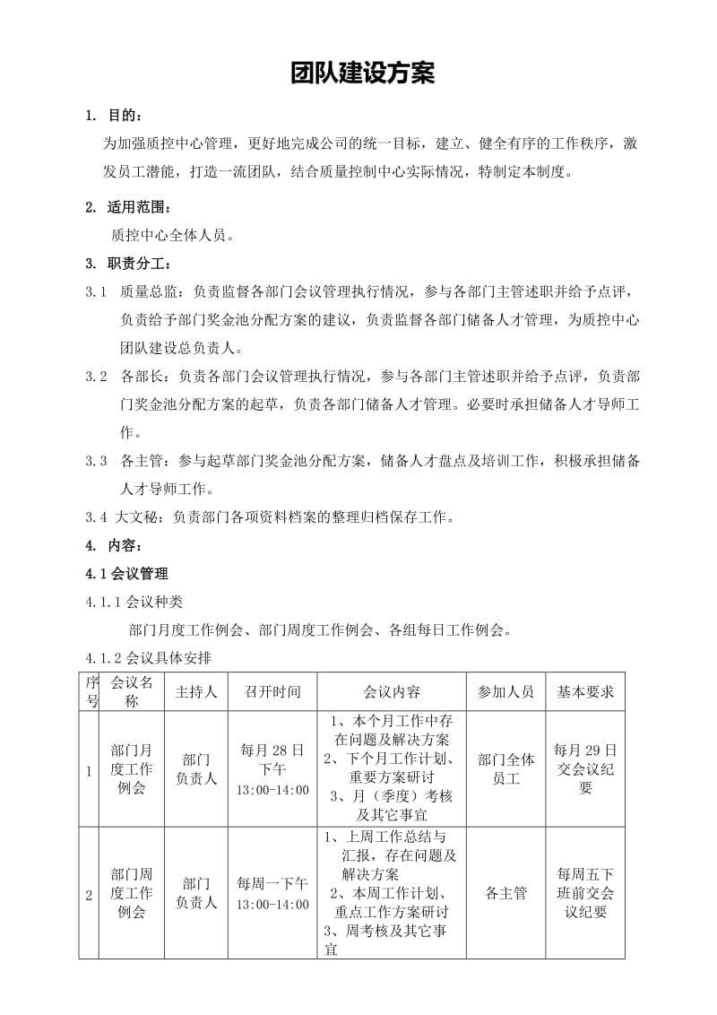 团队建设方案.doc_第1页