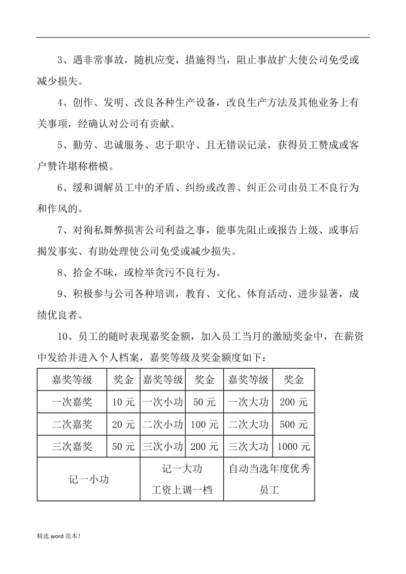 烧烤酒吧奖励与惩罚制度.doc_第2页