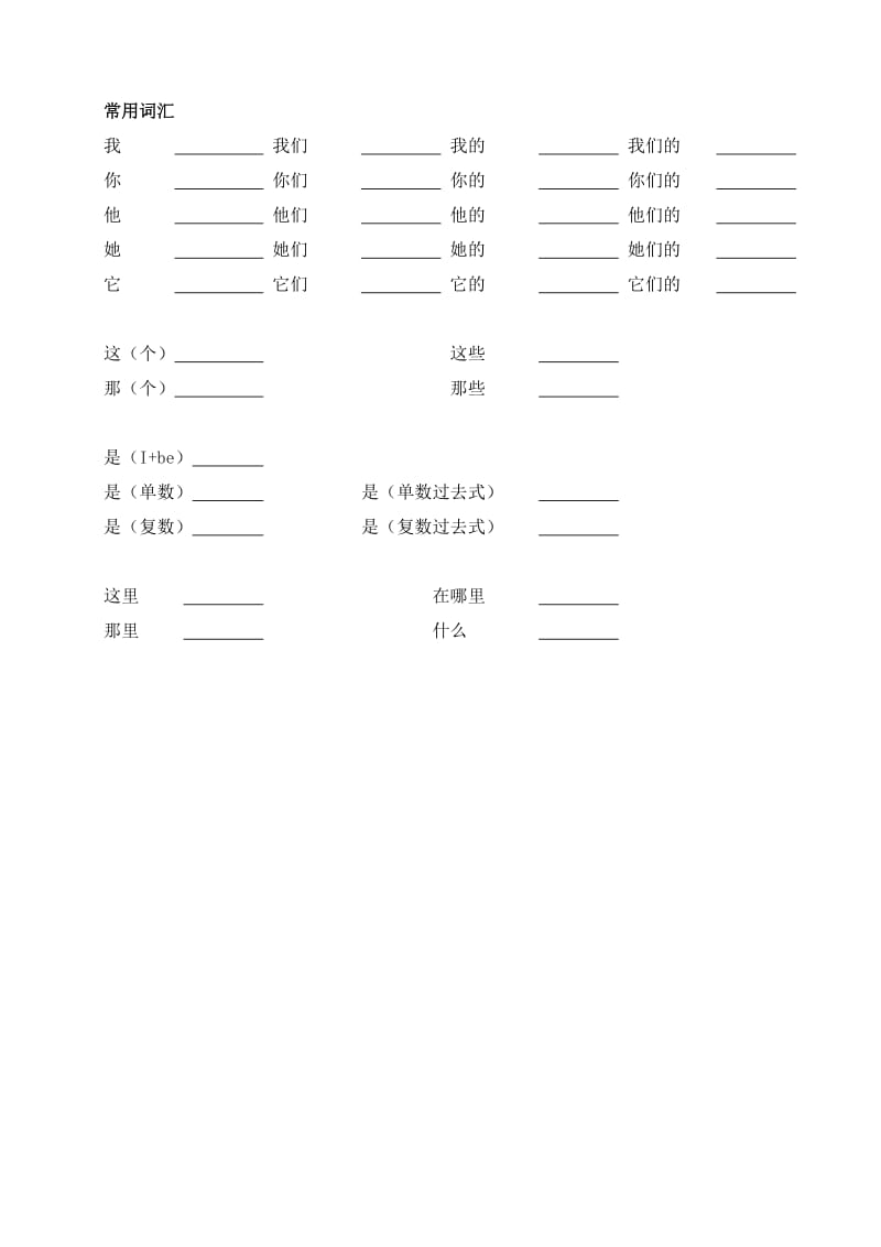 外研社小学三年级上册英语单词表听写版.doc_第3页