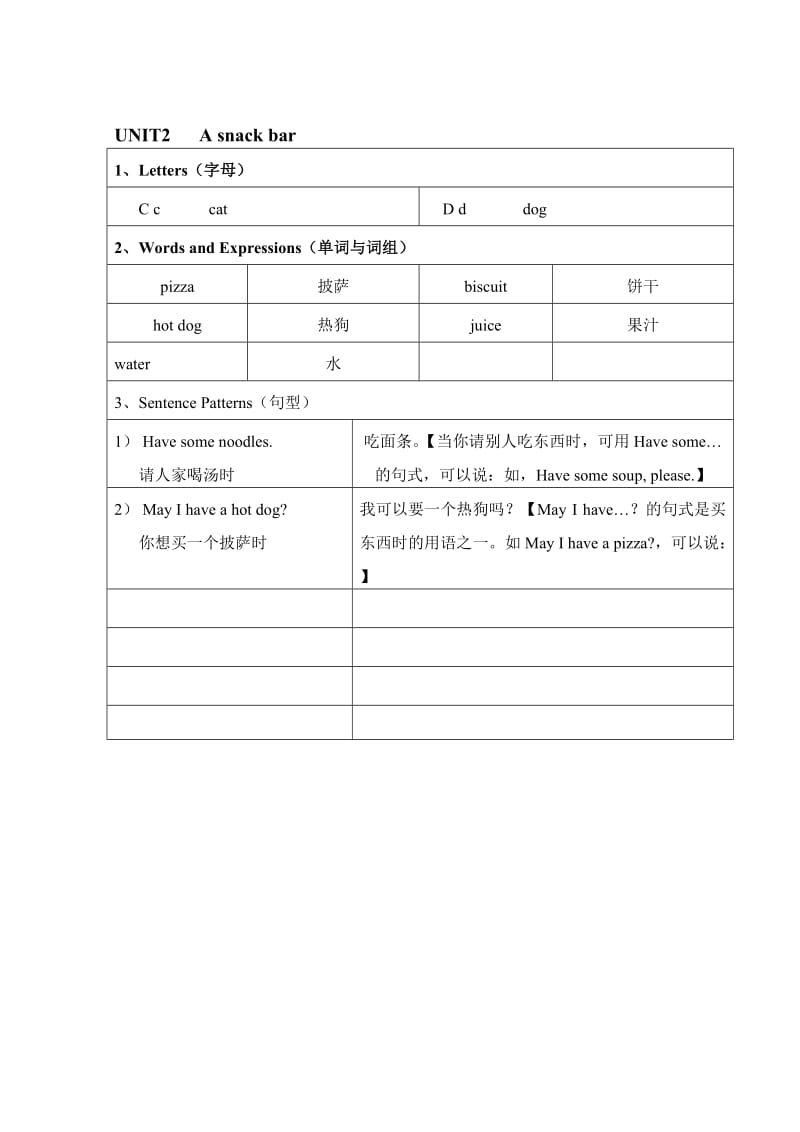 牛津英语二年级上册.doc_第2页