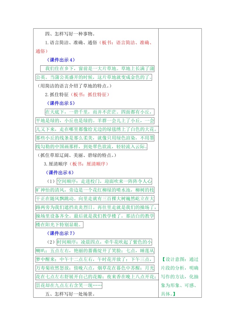 部编版三年级上册习作：我们眼中的缤纷世界教案.doc_第2页