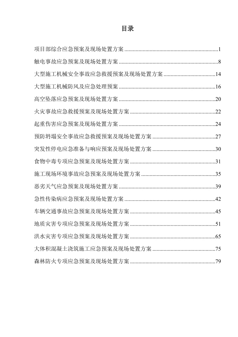 应急预案及现场处置方案汇编.doc_第2页