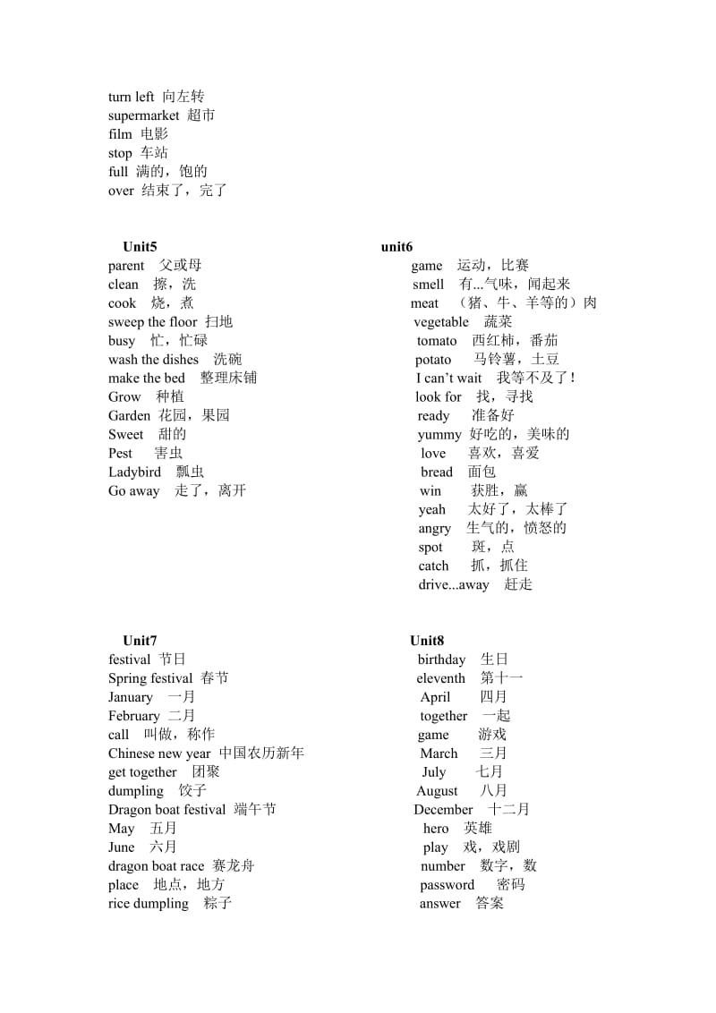 苏教版五年级下册英语单词.doc_第2页