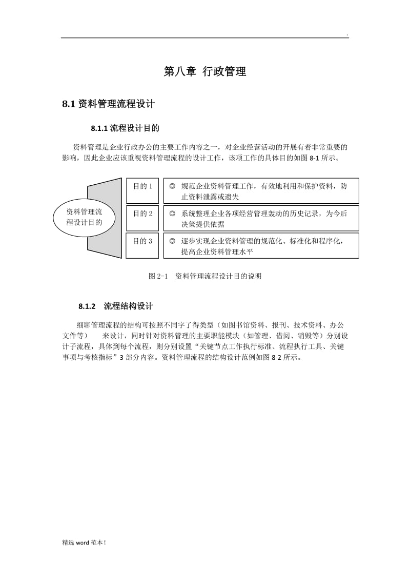 企业行政管理标准流程.doc_第1页