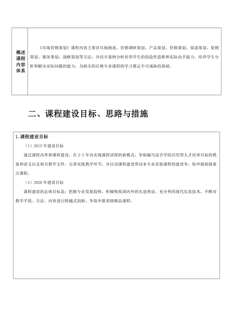 市场营销策划课程建设规划.doc_第3页