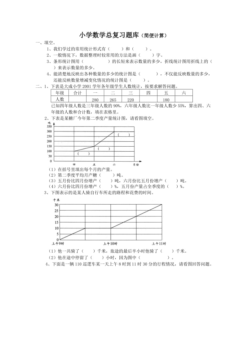 六年级数学题库之统计图.doc_第1页