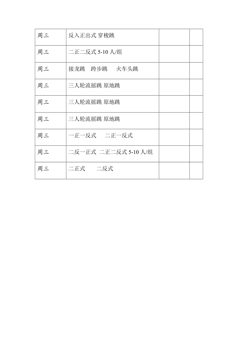 花样跳绳社团活动计划.doc_第3页