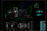 汽車裝載機的設(shè)計-輪式裝載機【17張CAD高清圖紙和文檔】【GC系列】