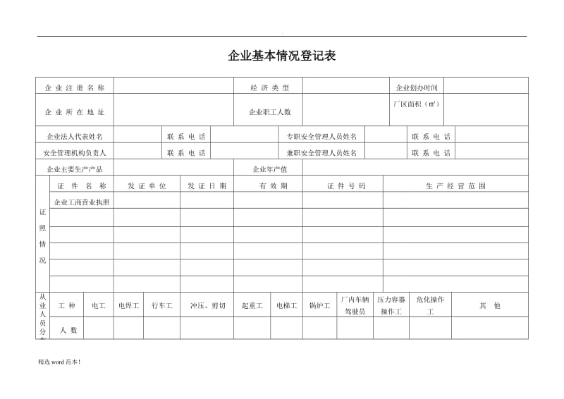 企业标准化安全生产管理台账.doc_第3页