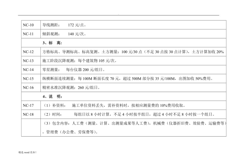 测量收费标准.doc_第2页