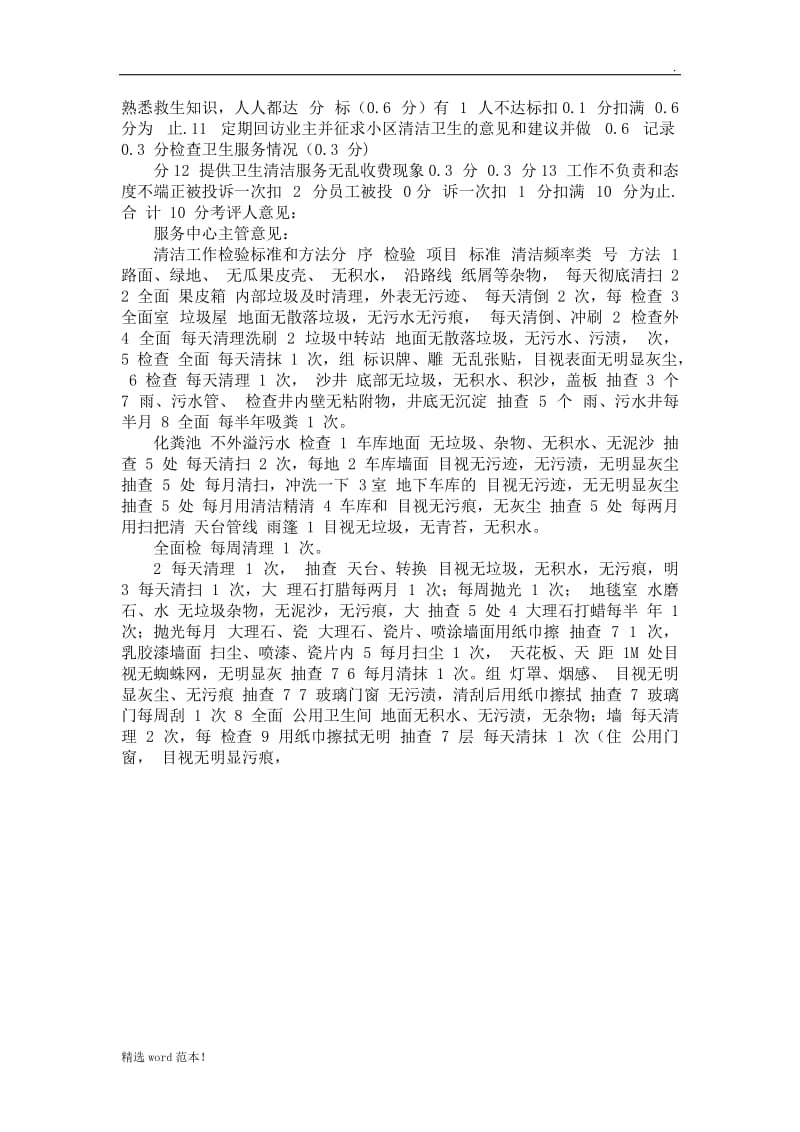 物业保洁员绩效考核标准.doc_第3页