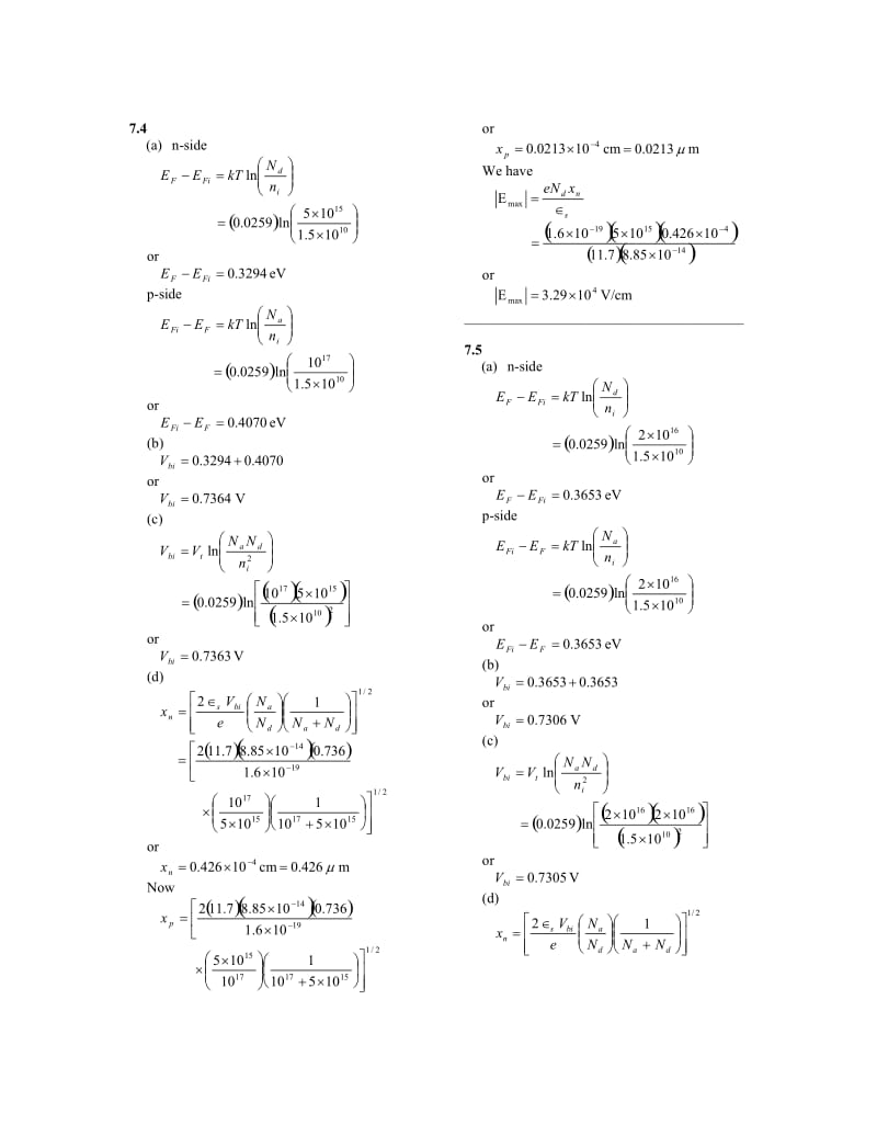 半导体物理与器件第四版课后习题答案.doc_第2页