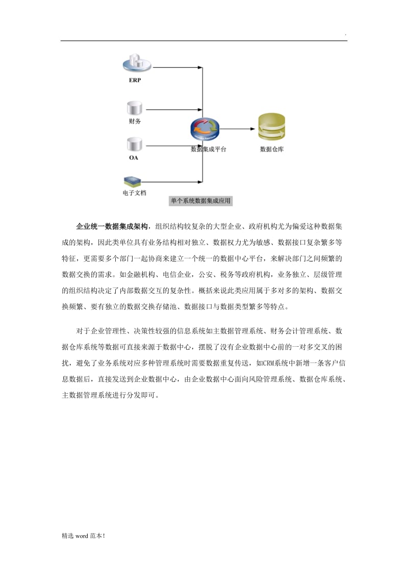 数据集成整体解决方案.doc_第2页