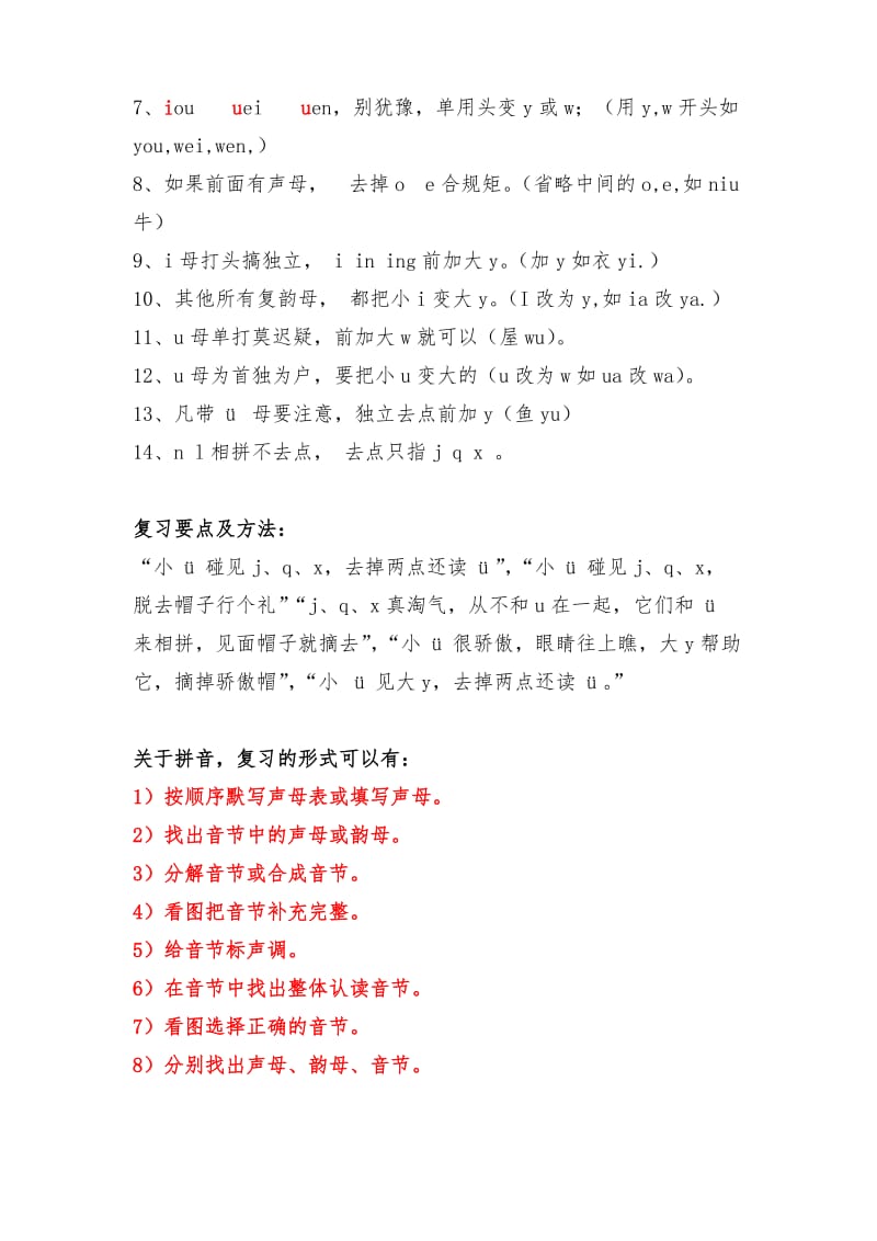 小学一年级汉语拼音知识大全.doc_第3页
