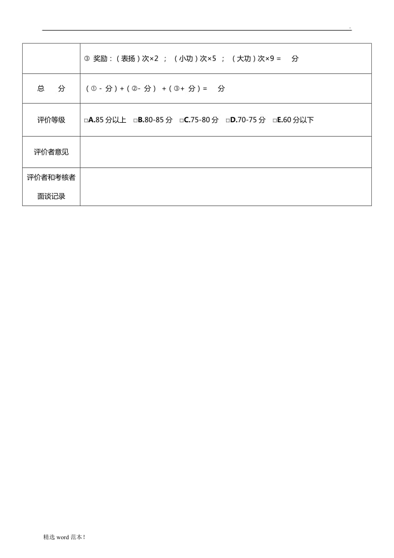 文案策划绩效考核表22.doc_第3页