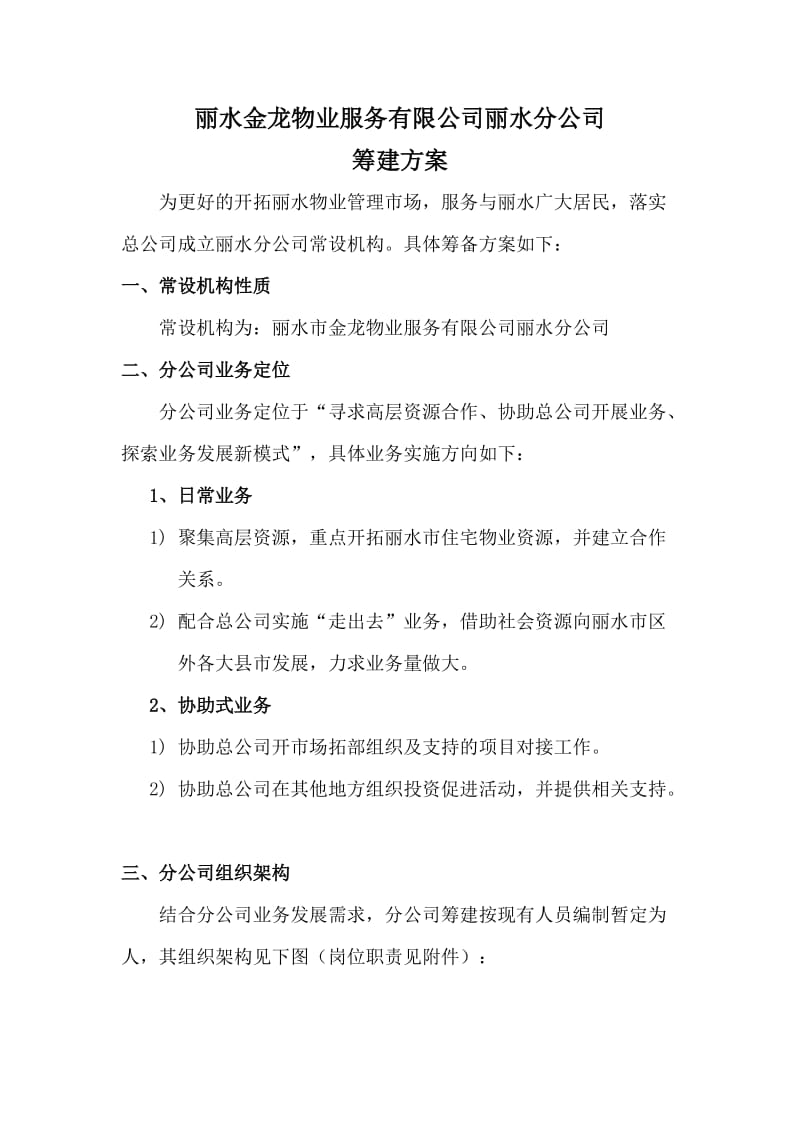 分公司筹建方案.doc_第1页