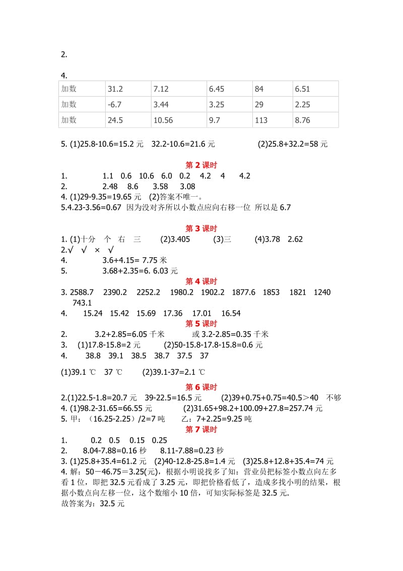 五年级数学上册伴你学答案.doc_第2页