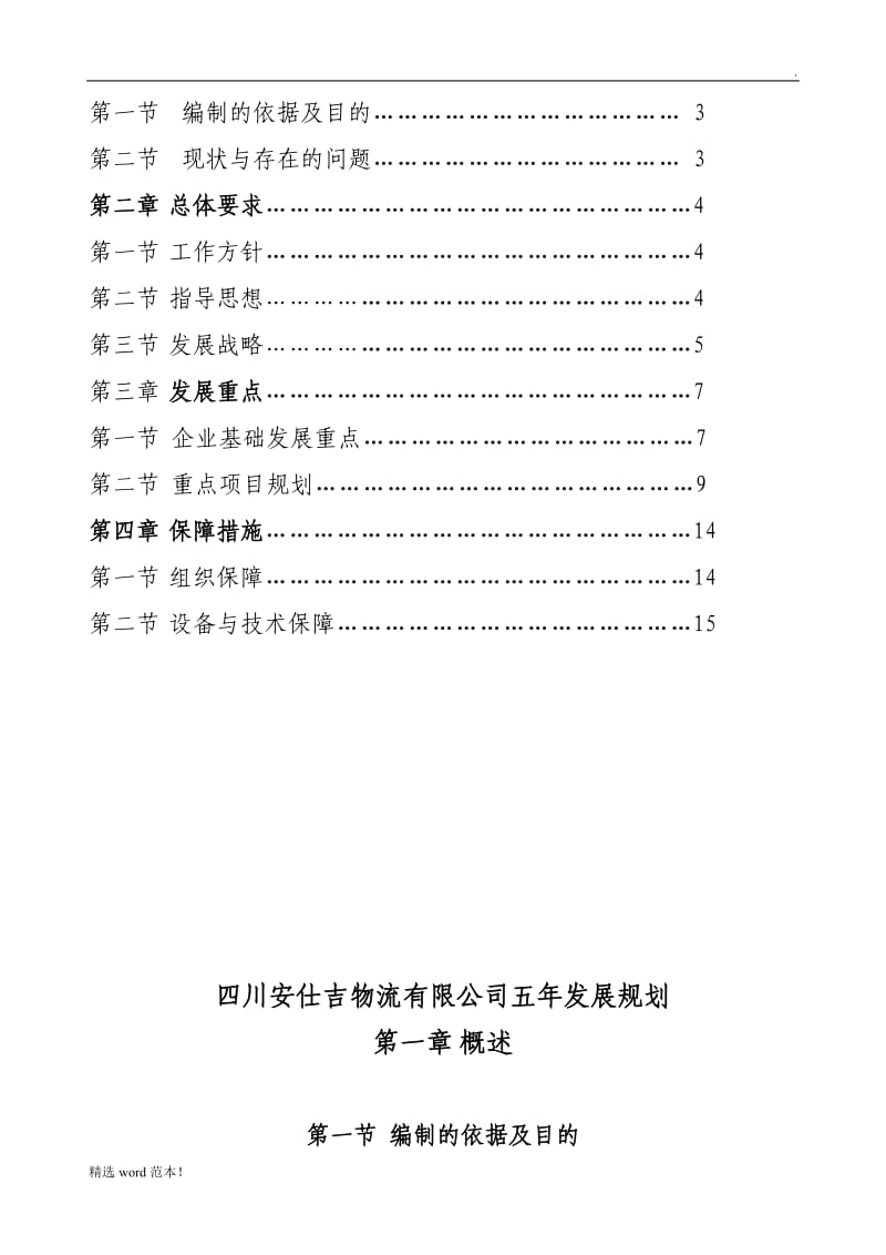 物流公司五年战略规划.doc_第2页