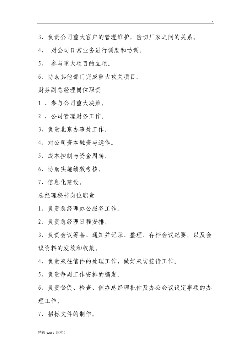 管理副总经理岗位职责.doc_第2页