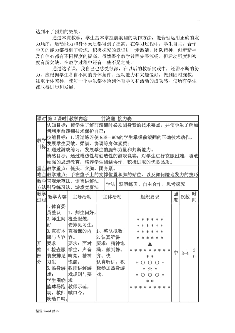 小学体育教学设计最新版.doc_第2页