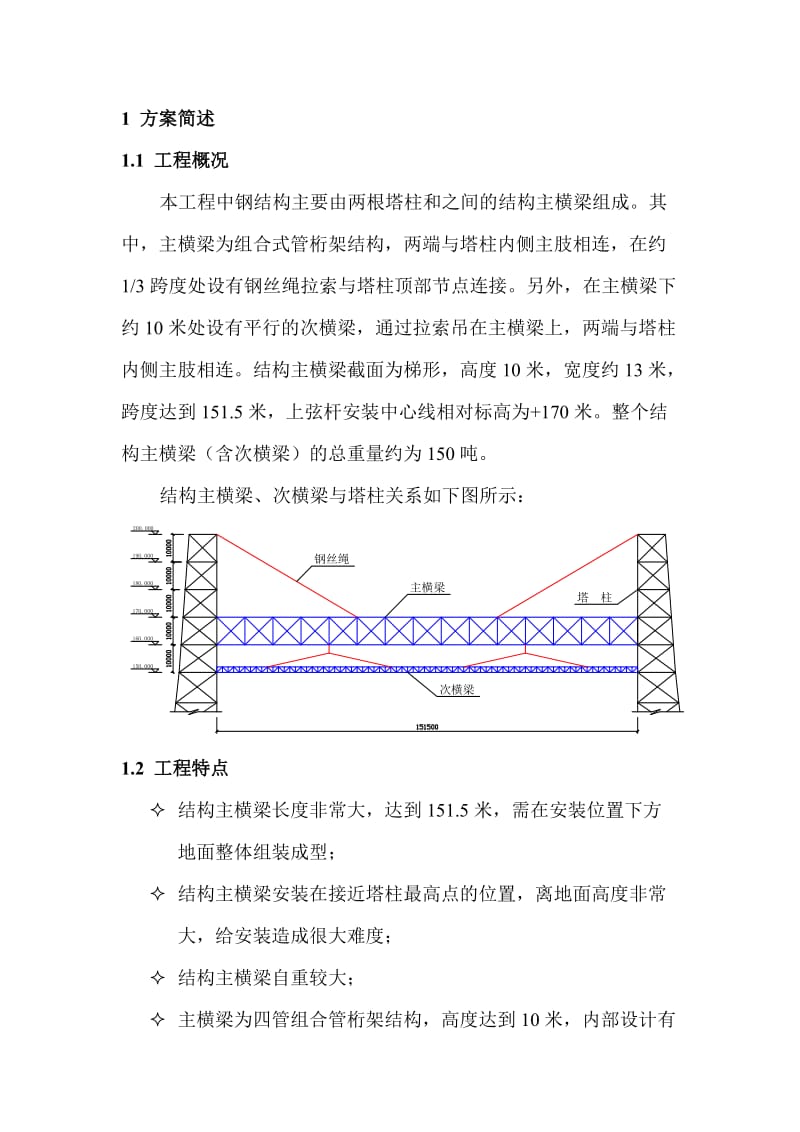 网架整体提升方案.doc_第1页