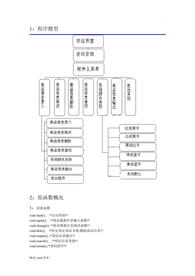 超市管理系统 C语言.doc_第2页