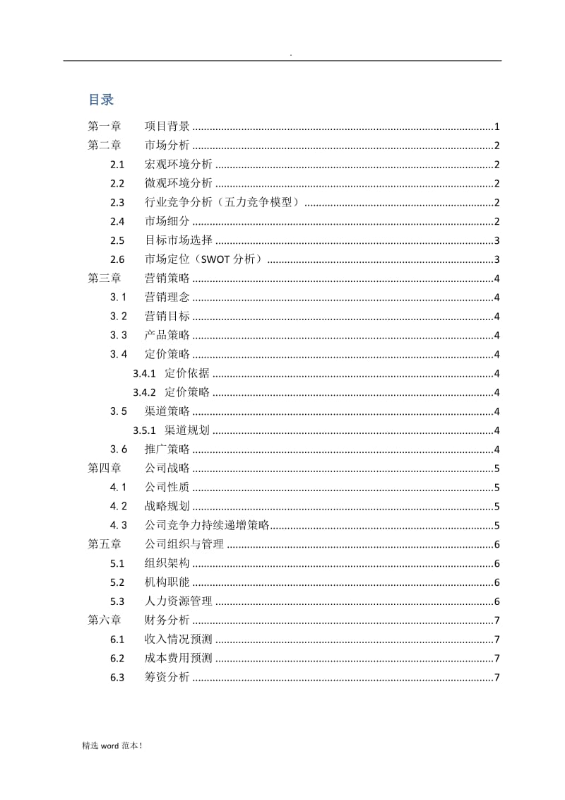 最全网络营销策划书大纲.doc_第2页