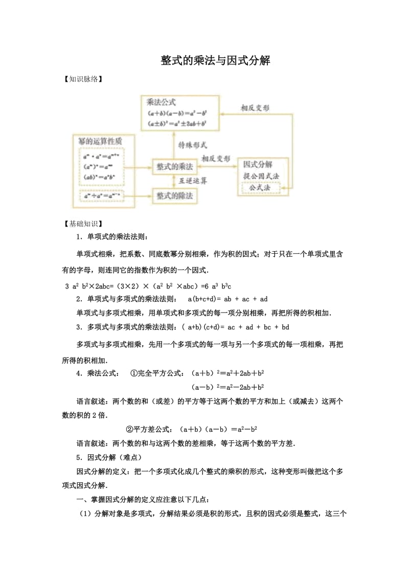 整式的乘法与因式分解压轴题解析.doc_第1页