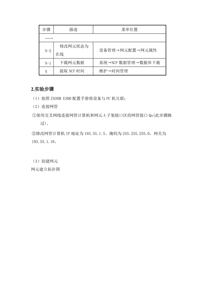 SDH试验(网元安装配置、以太网配置).doc_第2页