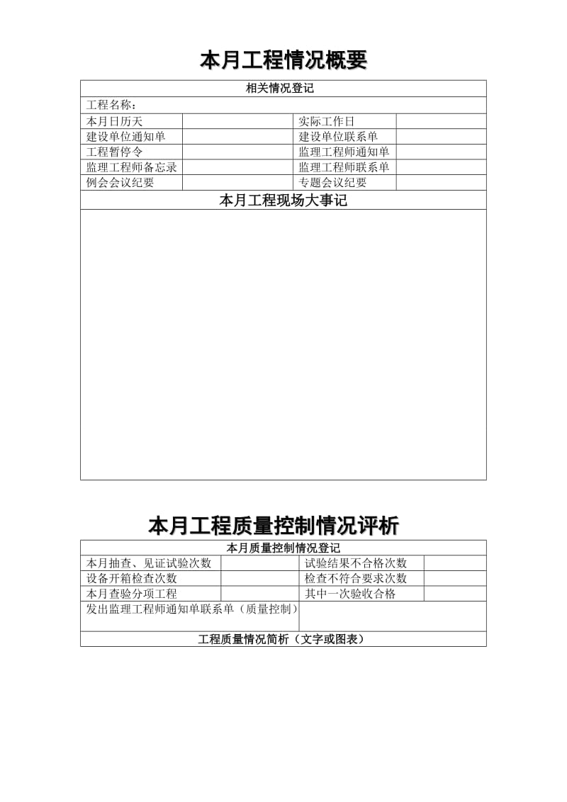 监理月报范本.doc_第2页