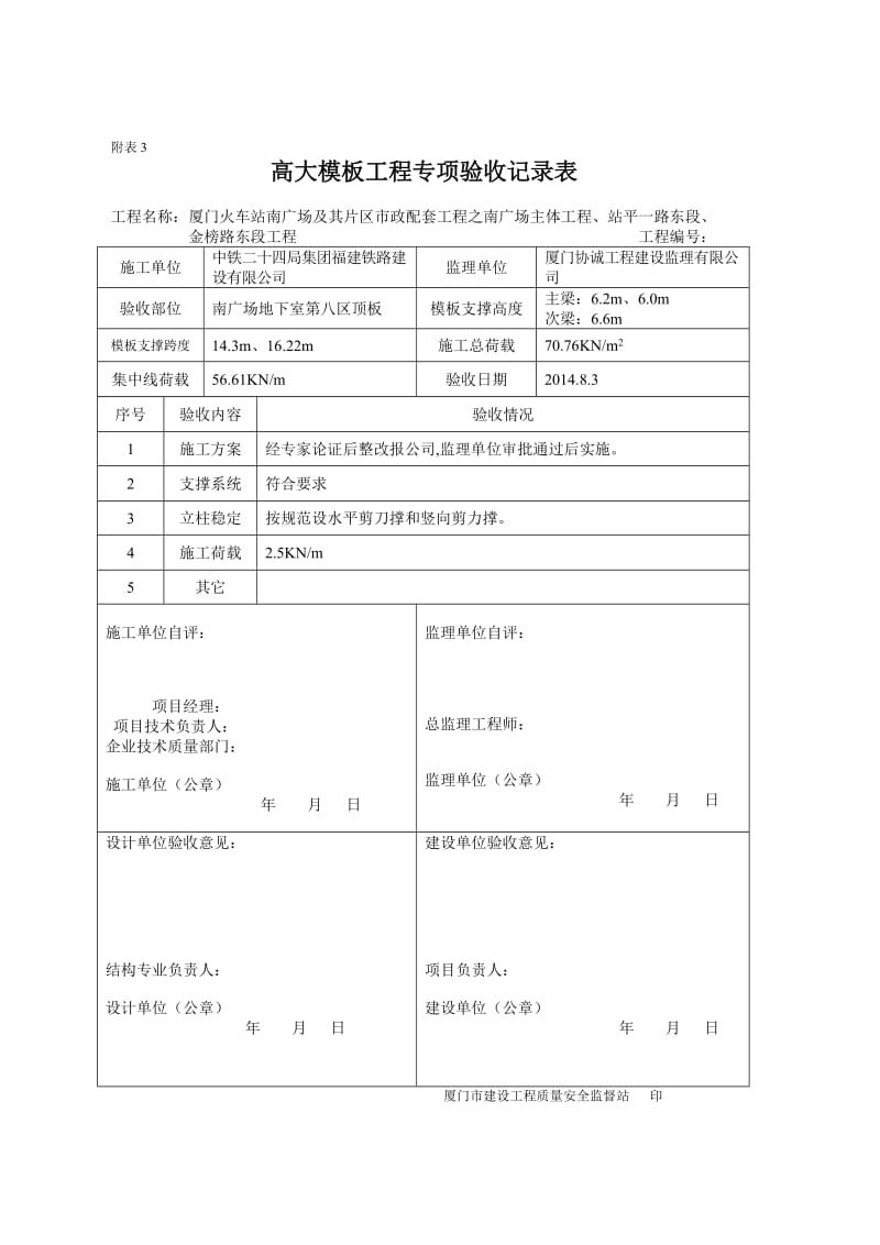 高大模板工程专项验收记录表.doc_第2页