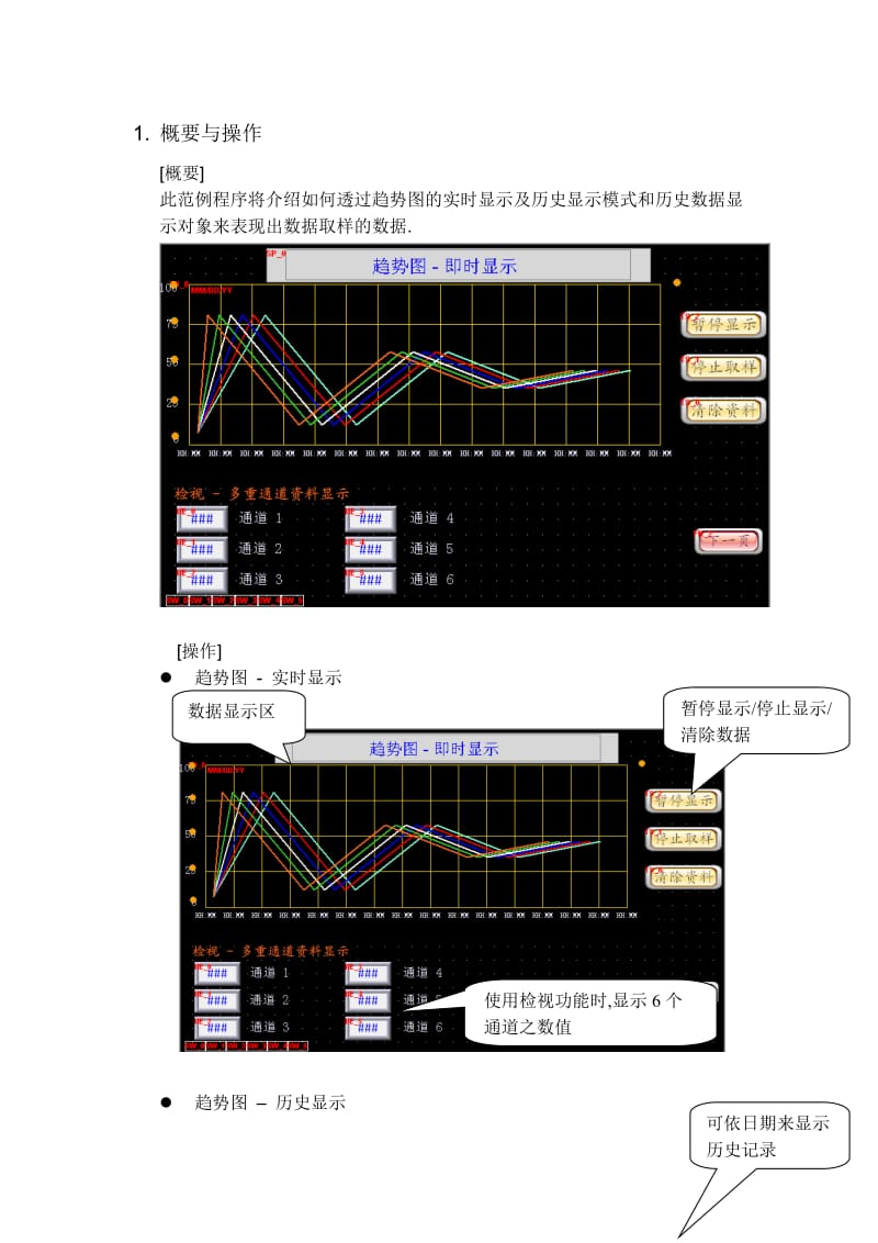 维纶触摸屏编程趋势图-历史数据显示.doc_第2页