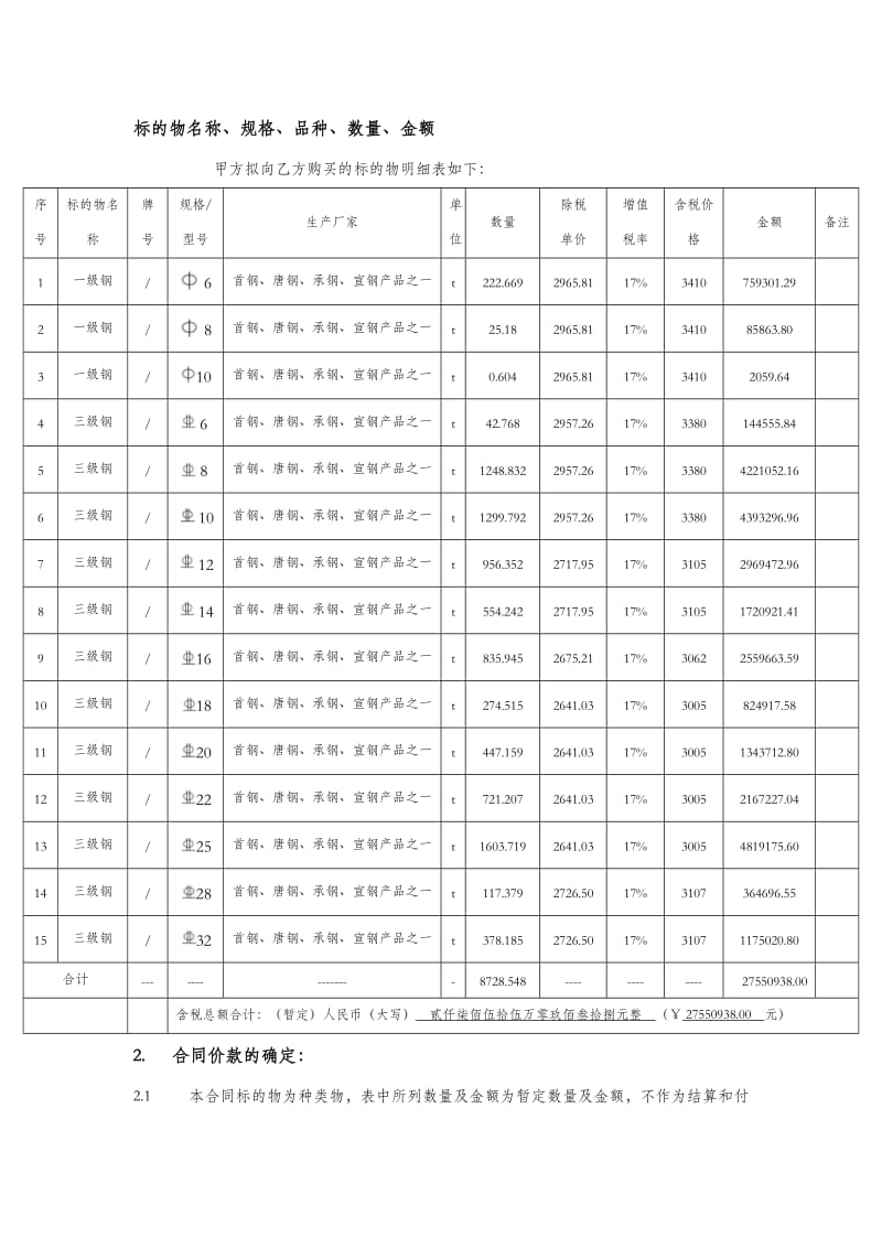 标准文本-钢筋采购.doc_第3页