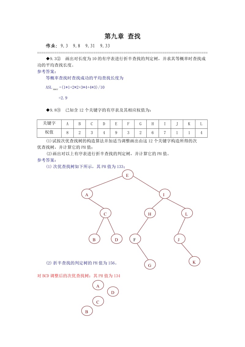 画出对长度为10的有序表进行折半查找的判定树.doc_第1页