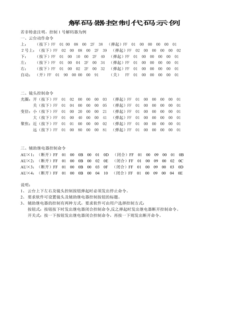 PELCO-D控制协议.doc_第2页