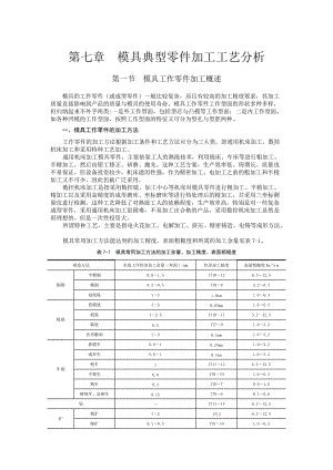 模具典型零件加工工藝分析.doc