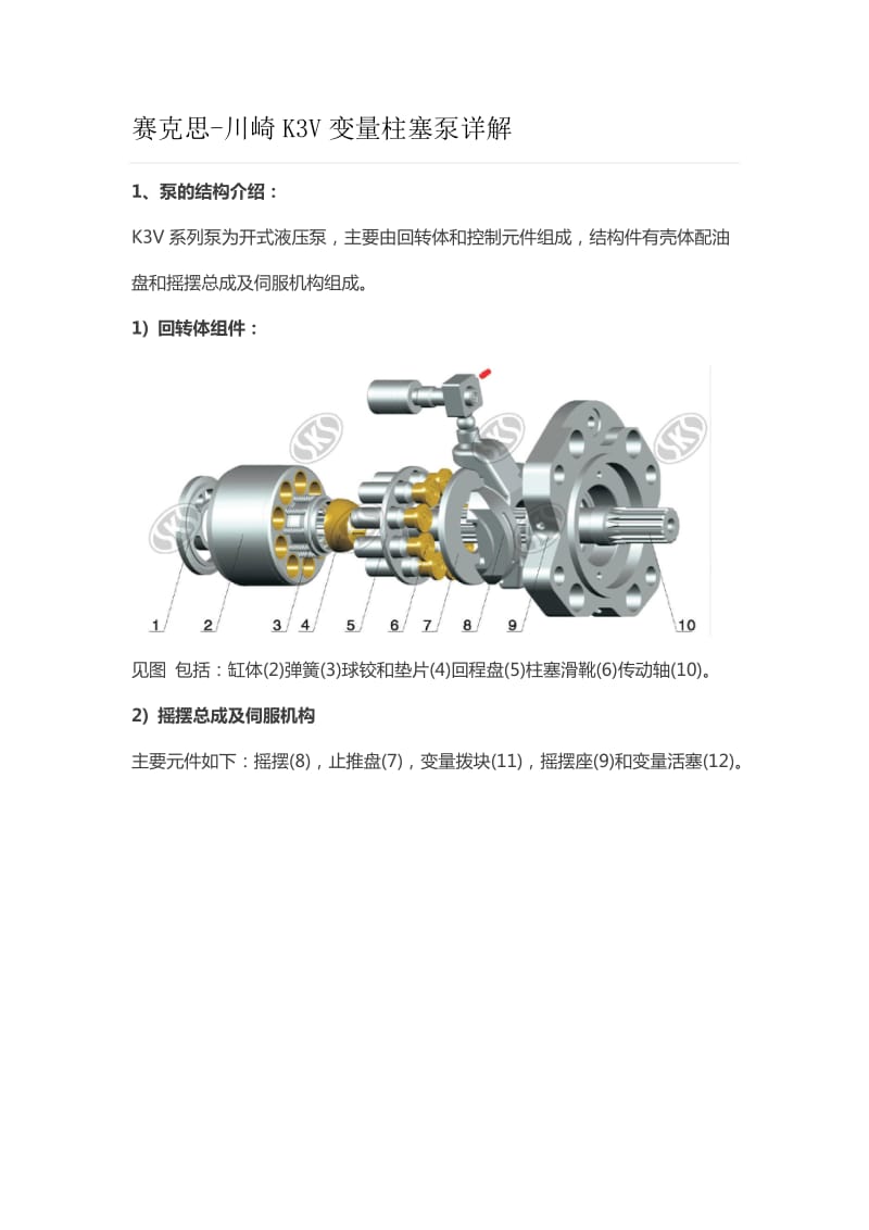 川崎K3V柱塞泵详解.doc_第1页