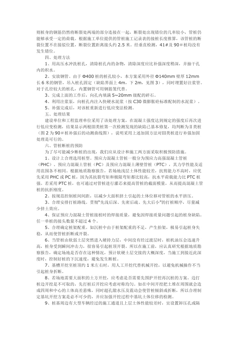 某工程预应力管桩基础三类桩处理.doc_第2页