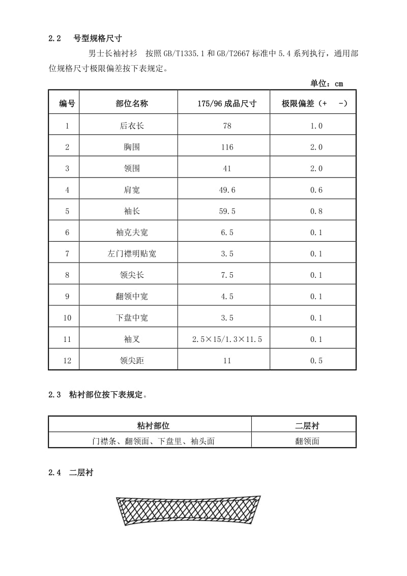 男士衬衫工艺制作标准.doc_第2页