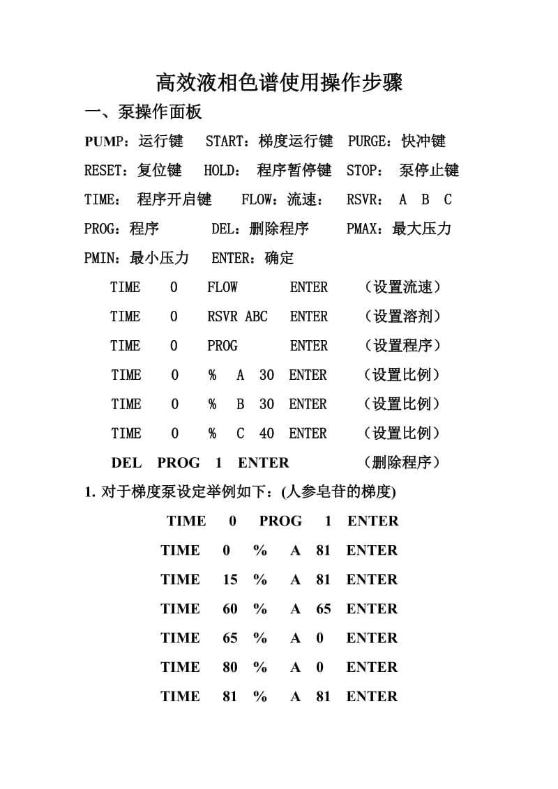 高效液相色谱使用详细操作步骤.doc_第1页