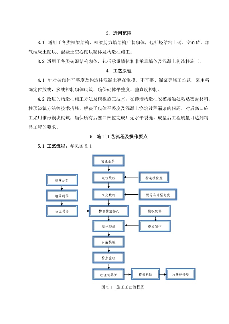 砖砌体钢筋混凝土构造柱施工工法.doc_第2页