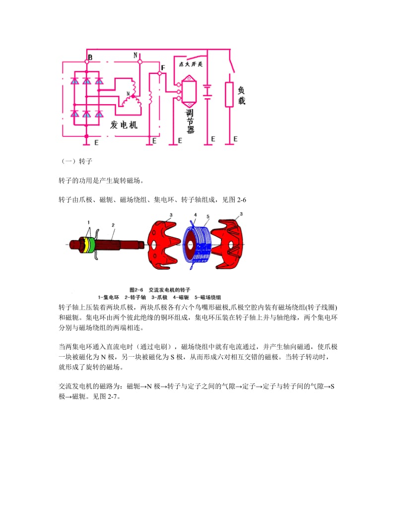 交流发电机的结构及工作原理.doc_第2页