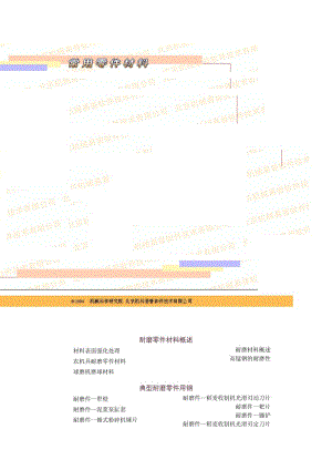 常用主要材料零件耐磨零件.doc