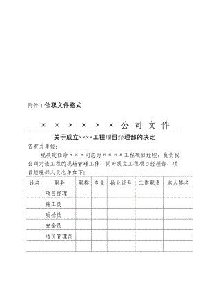 任職文件格式.doc